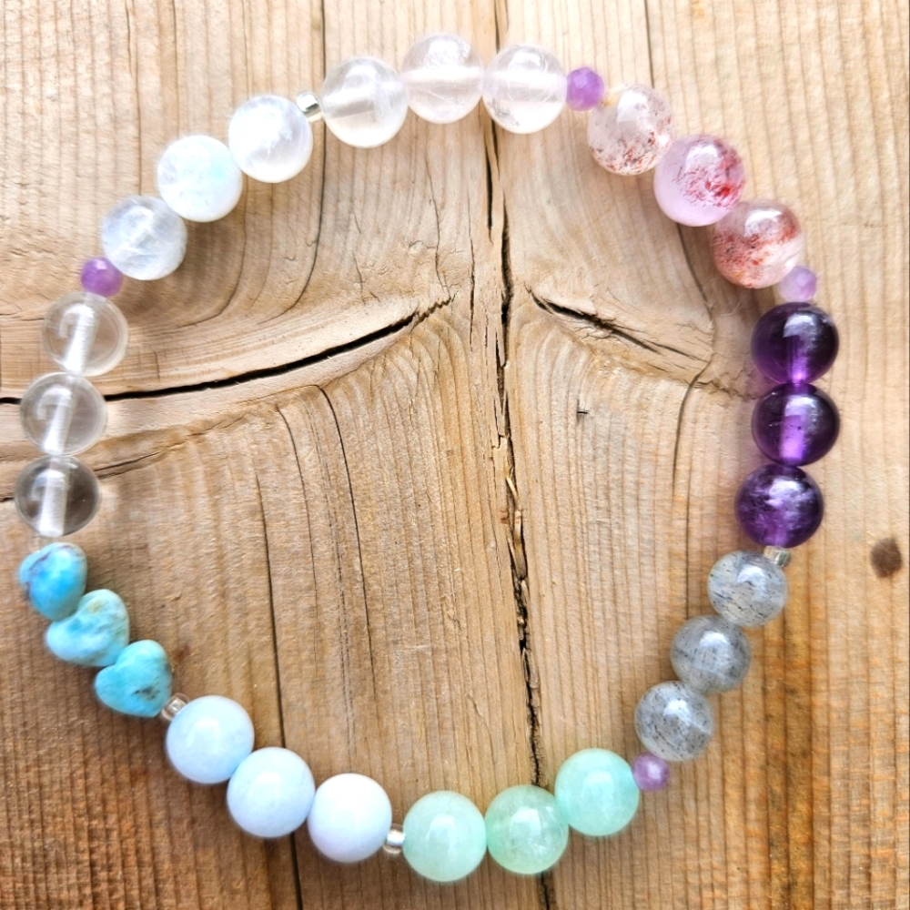 Mixed Gemstone Healing Bracelet BNWT